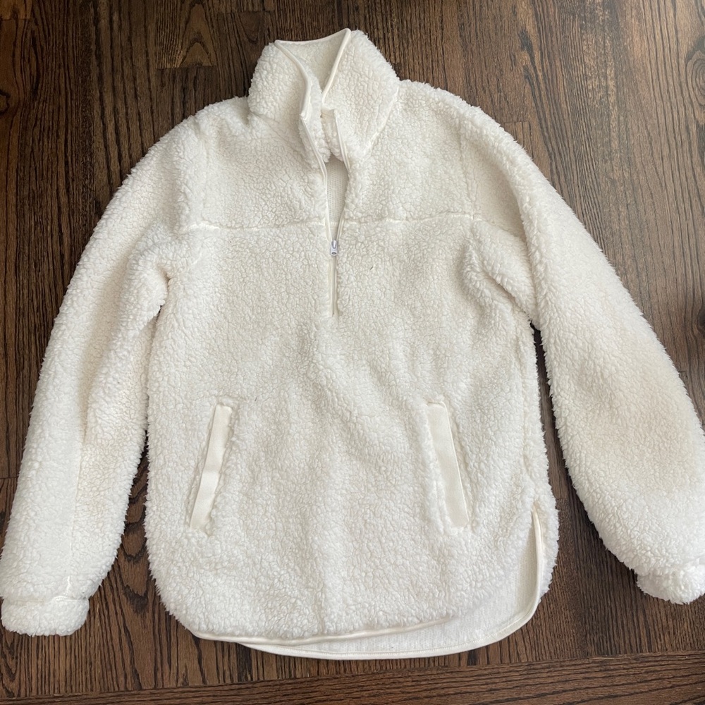 Abercrombie Soft Collection Pullover in White